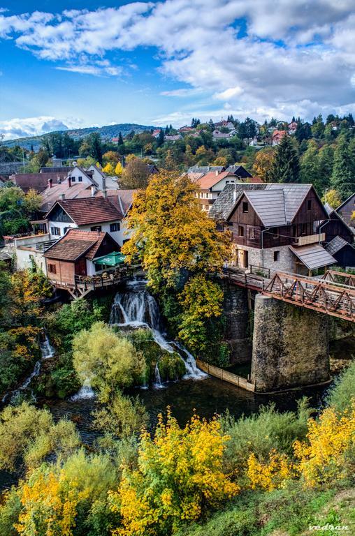 Guest House Buk Rastoke Szluin Kültér fotó